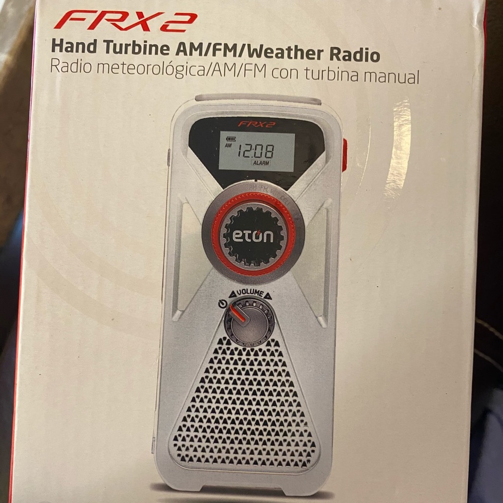 Eton American Red Cross FRX2 hand turbine am/fm